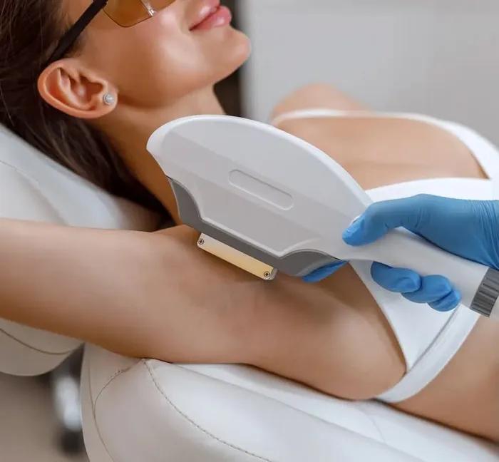 Arms laser hair removal at Aries Clinic Dubai