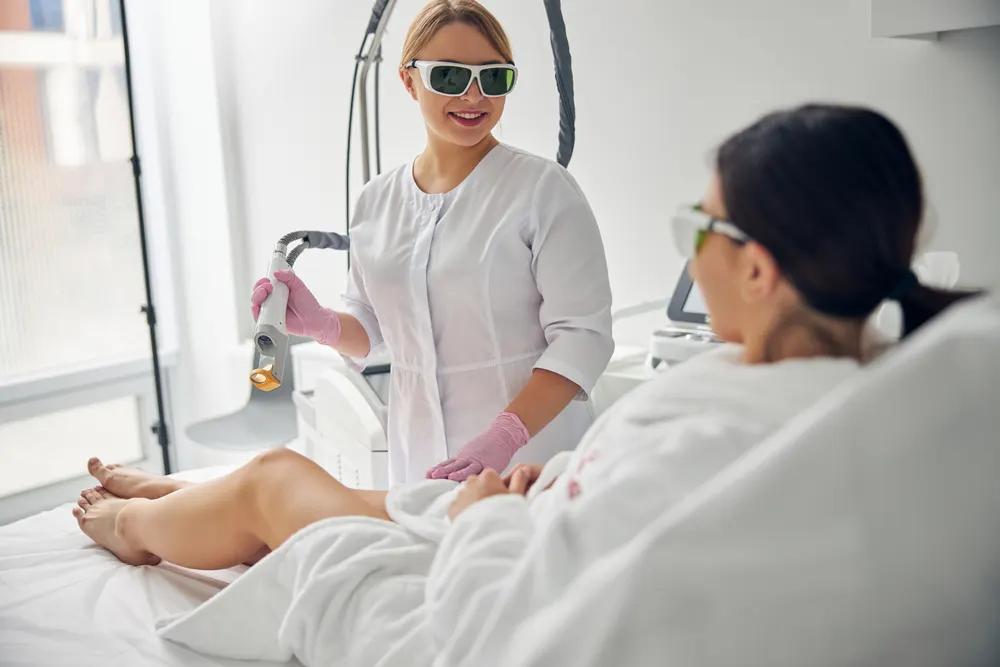 Reviewing laser hair removal results