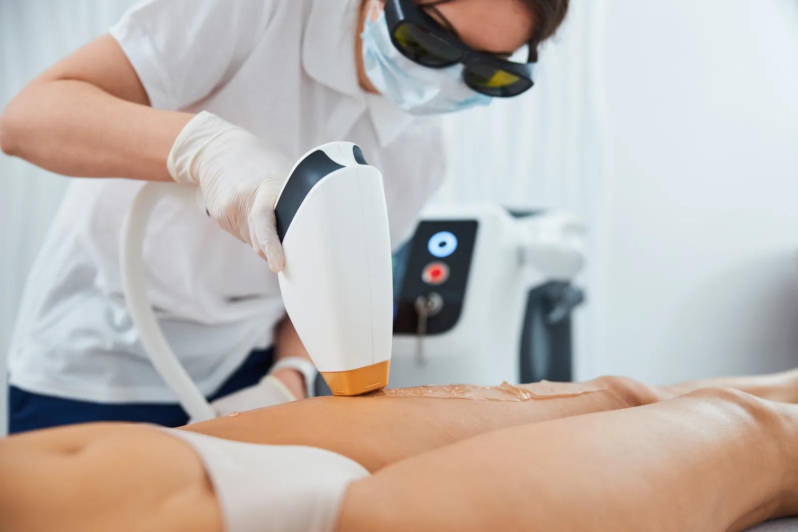 Soprano Titanium laser hair removal at Aries Clinic Dubai